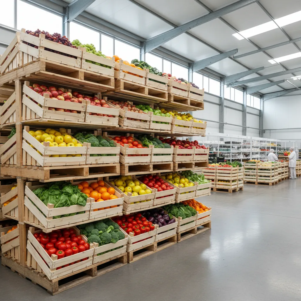Palettes pour l'agroalimentaire - SINCOPEB