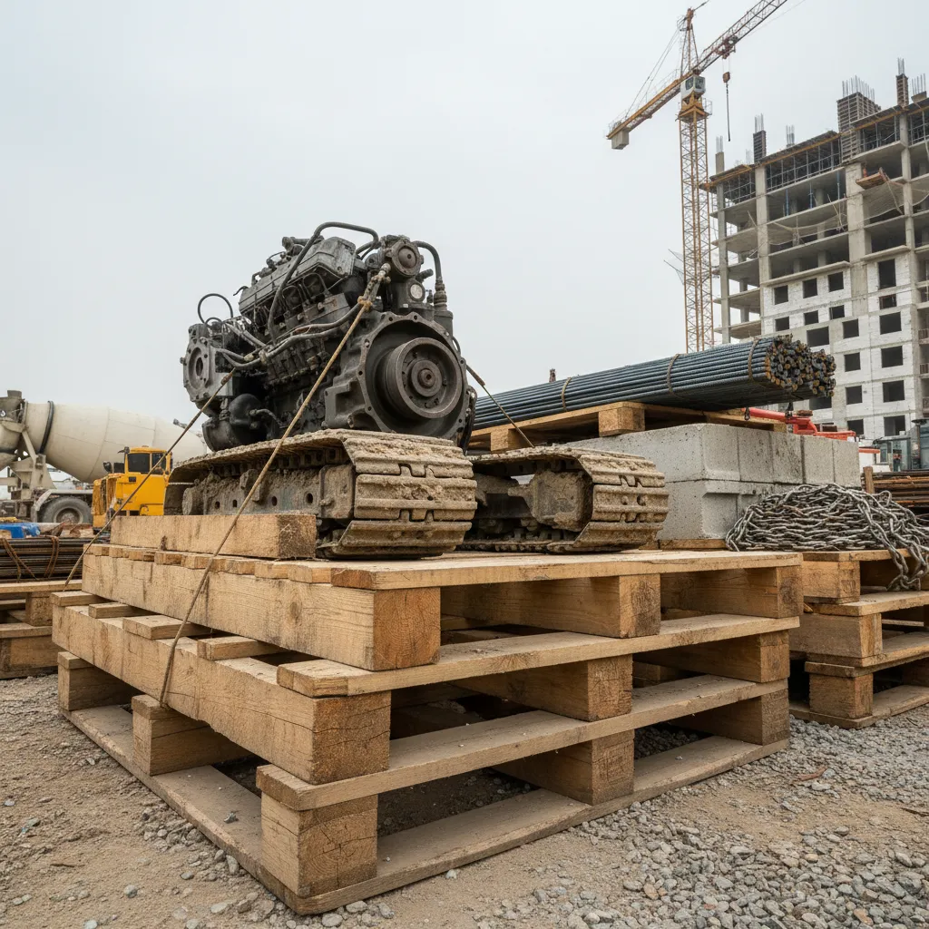 Palettes et caisses pour l'industrie et BTP - SINCOPEB